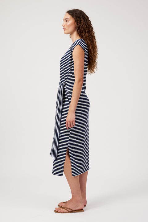 Tropea Stripe Tie Dress - Willow Collective Mudgee