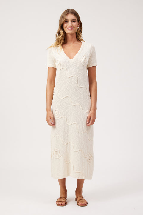 Olympus Applique Dress