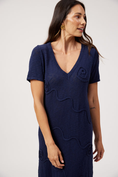 Olympus Applique Dress