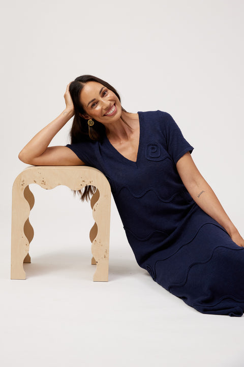 Olympus Applique Dress