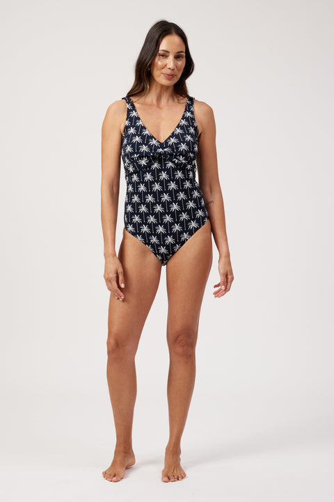 Crete Twist One Piece Swimsuit - Willow Collective Mudgee