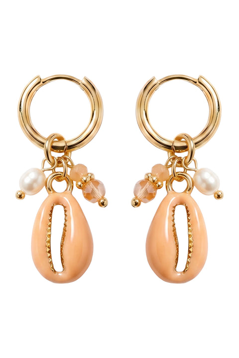 Positano Cowrie Earring - Willow Collective Mudgee