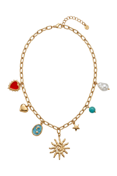 Zambezi Charm Necklace - Willow Collective Mudgee