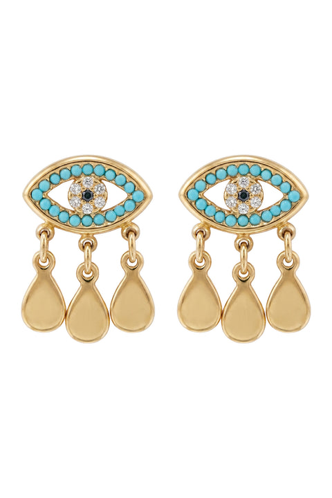 Mati Crystal Earring - Willow Collective Mudgee
