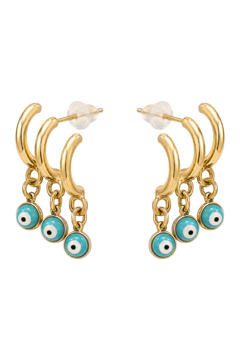 Mati Blue Earring - Willow Collective Mudgee