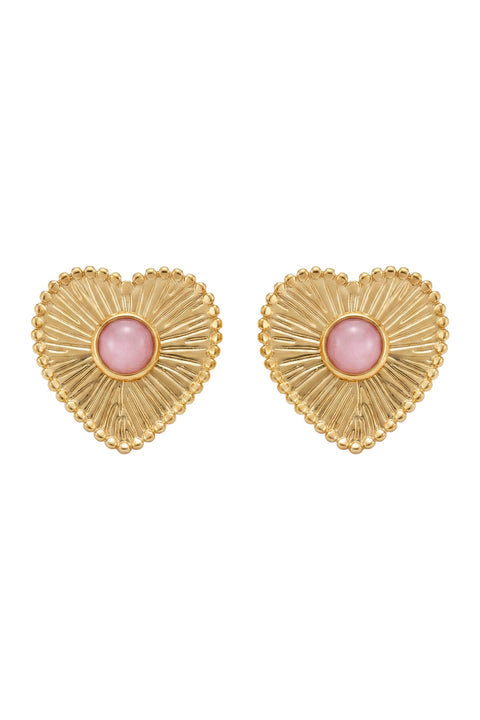 Elba Heart Earring - Willow Collective Mudgee