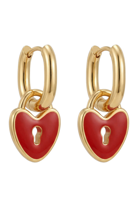 Elba Heart Earring - Willow Collective Mudgee