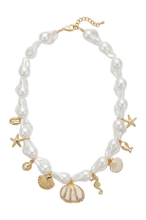 Crete Charm Necklace - Willow Collective Mudgee