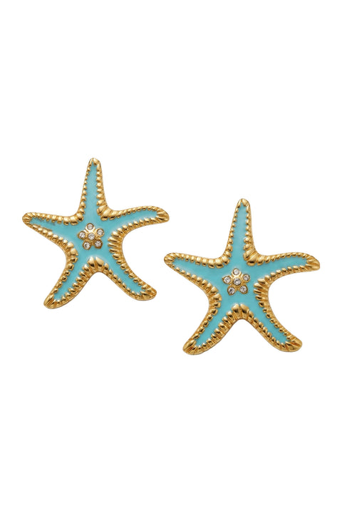 Crete Blue Earring - Willow Collective Mudgee