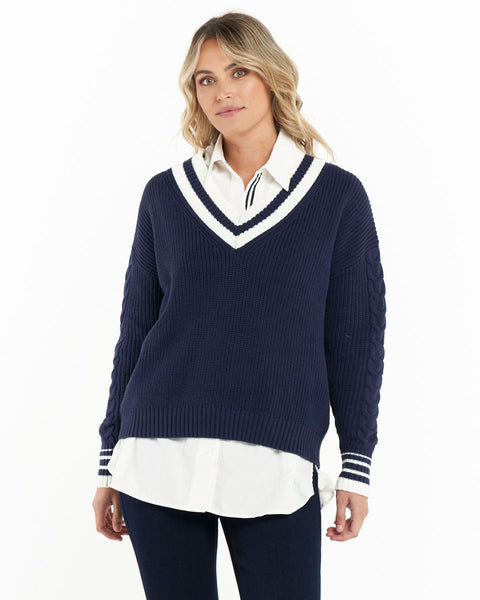 St Germaine V-Neck Jumper
