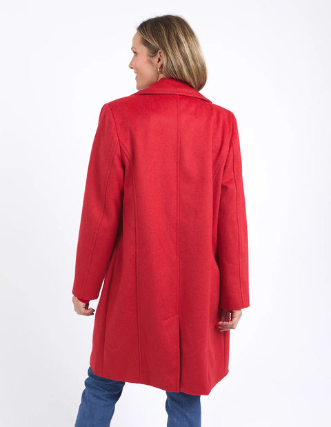 Tasmin Coat Poppy
