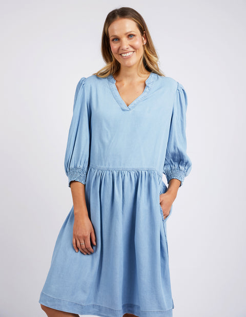 Shanee Chambray Dress