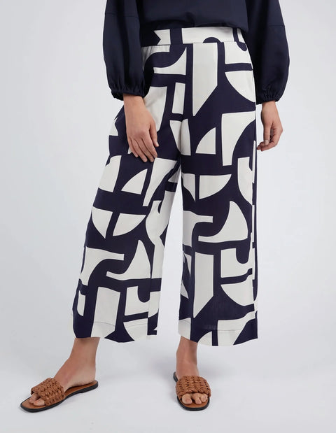 Dali Abstract Pant - Willow Collective Mudgee