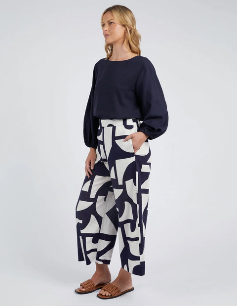 Dali Abstract Pant - Willow Collective Mudgee