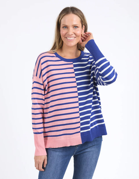 Louise Spliced Knit