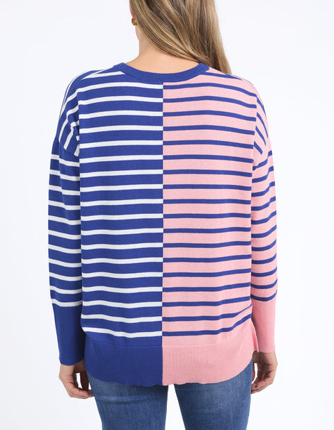 Louise Spliced Knit