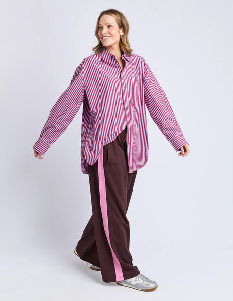 Lila Stripe Shirt - Willow Collective Mudgee