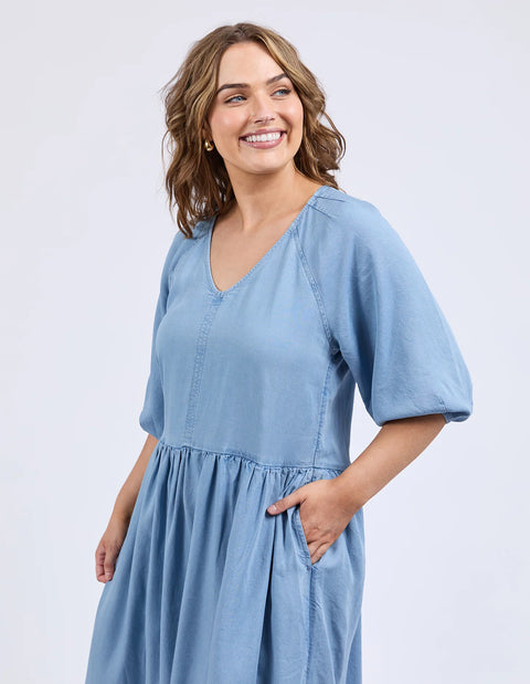 Sawyer Chambray Dress