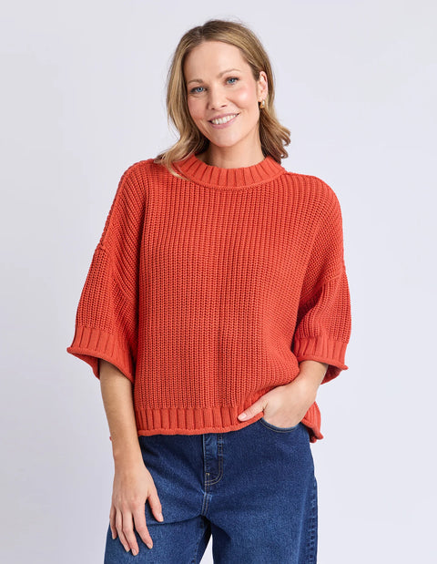 Luela Short Sleeve Knit - Willow Collective Mudgee