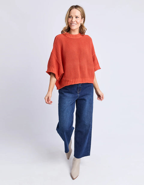 Luela Short Sleeve Knit - Willow Collective Mudgee