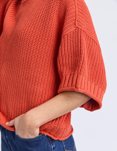 Luela Short Sleeve Knit - Willow Collective Mudgee