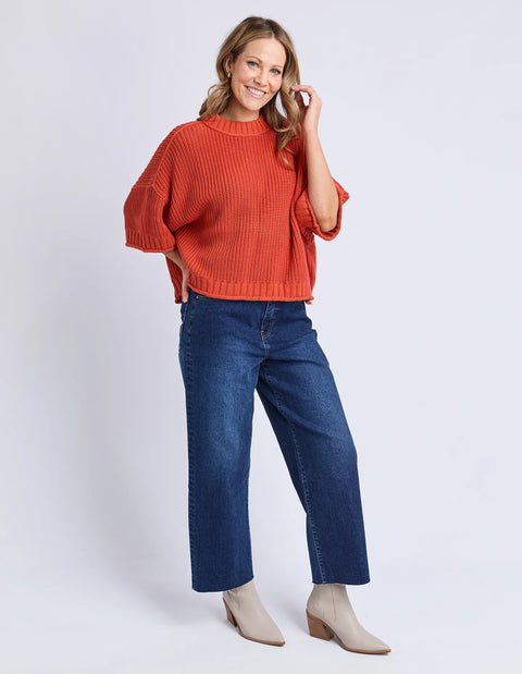 Luela Short Sleeve Knit - Willow Collective Mudgee