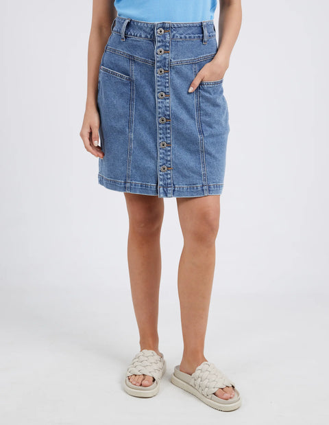 Eliza Denim Skirt