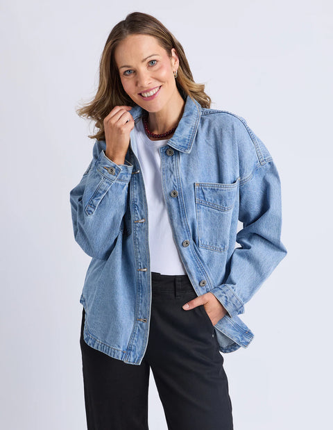 Laura Denim Shacket