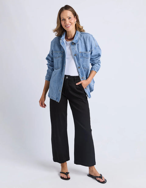 Laura Denim Shacket