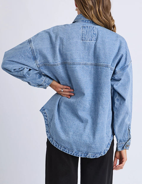 Laura Denim Shacket