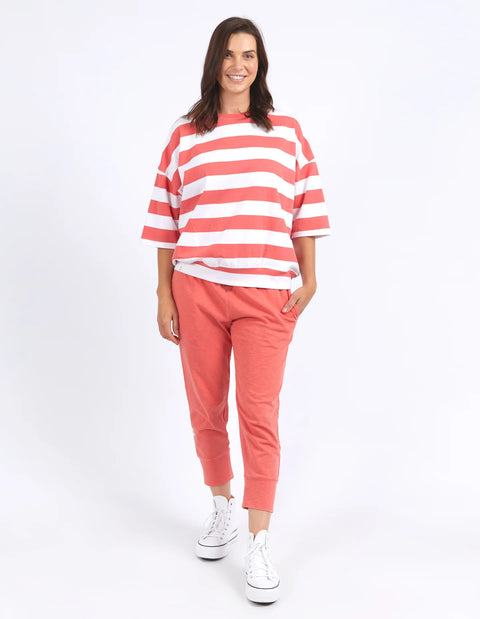 Mazie Block Stripe Sweat