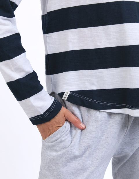 Spritz Stripe L/S Tee