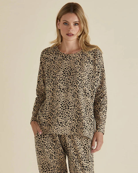 Brixley Long Sleeve Leopard