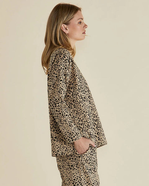 Brixley Long Sleeve Leopard
