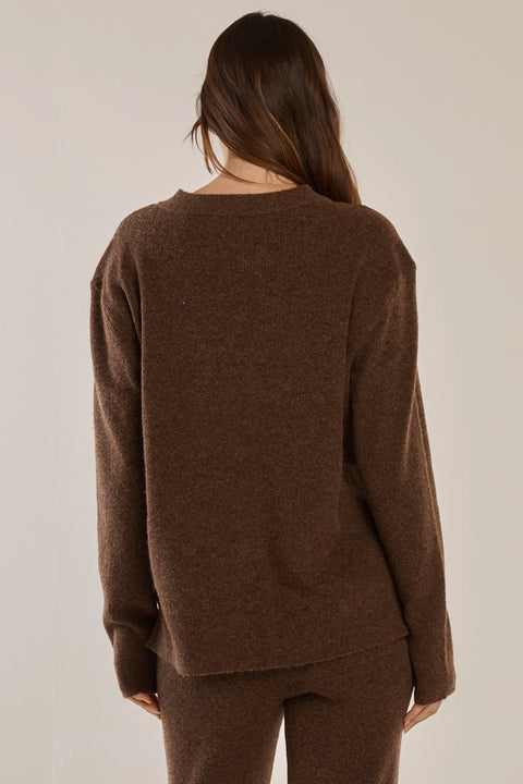 Rugby Knit Sweater - Willow Collective Mudgee