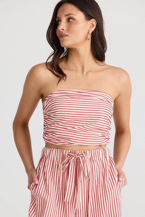 Avalon Strapless Top