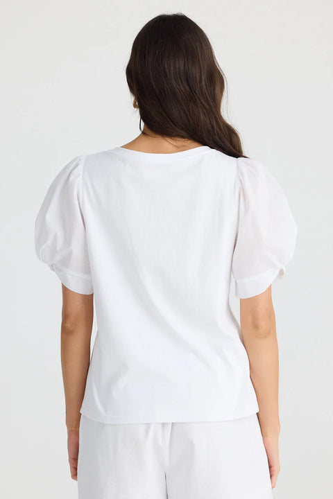 Abigail Vee Neck Tee