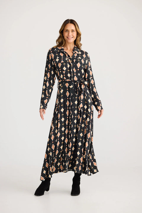 Rossellini Long Sleeve Dress