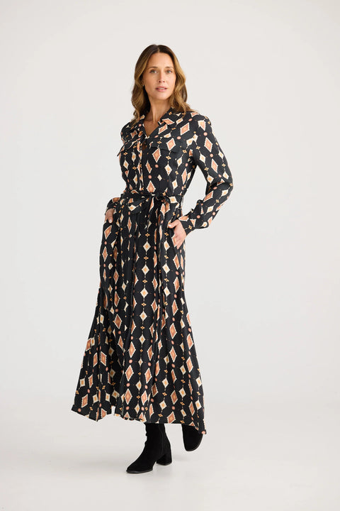 Rossellini Long Sleeve Dress