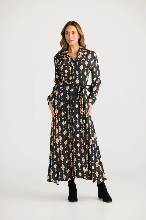 Rossellini Long Sleeve Dress
