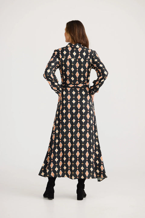 Rossellini Long Sleeve Dress