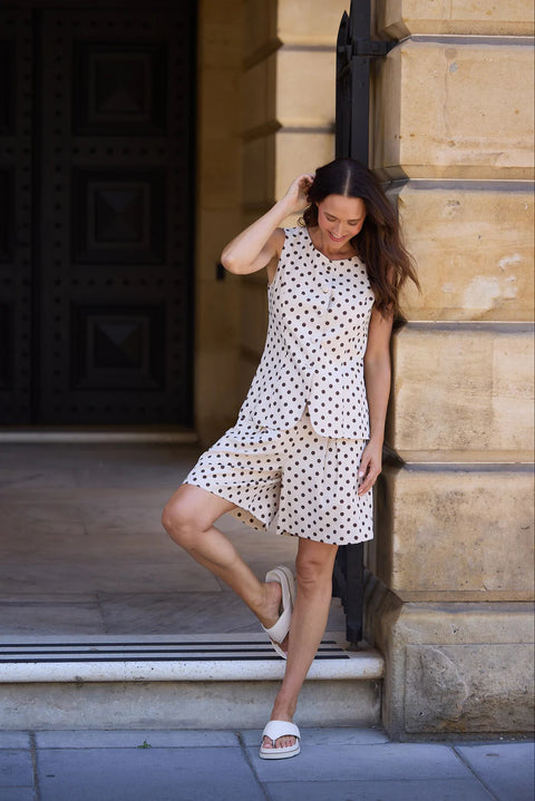 Eden Waistcoat Polka Dot