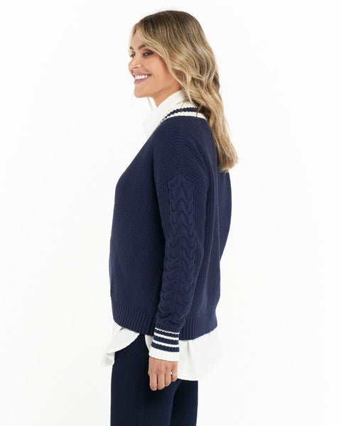 St Germaine V-Neck Jumper