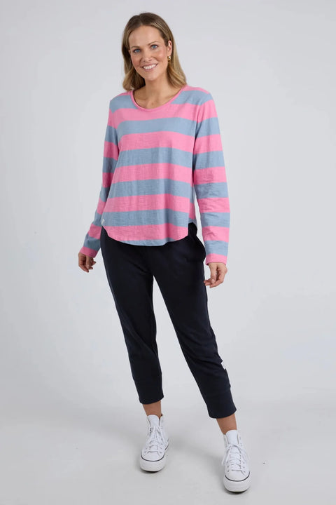 Spritz Striped Long Sleeve Tee