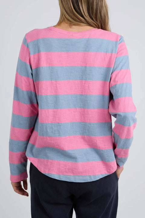 Spritz Striped Long Sleeve Tee