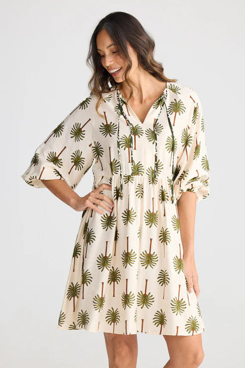 Alfina Dress Palm