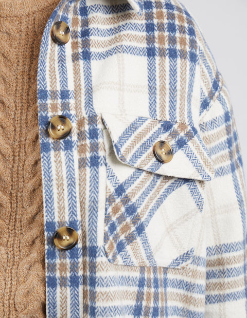 Sigrid Check Shacket