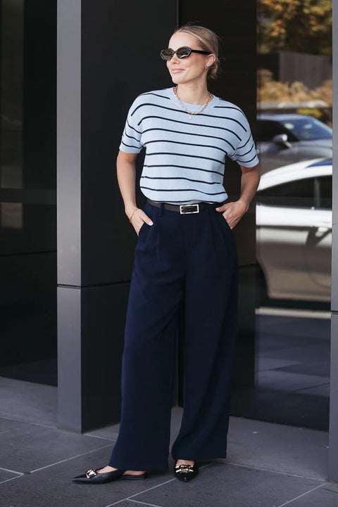Andie Pant Navy - Willow Collective Mudgee