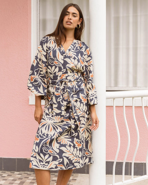 Jana Obi Belt Dress