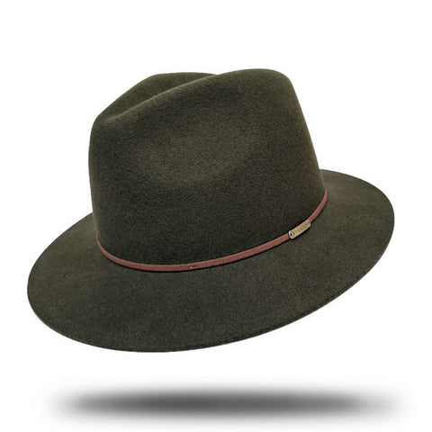 Womens Felt Fedora (SF785)
